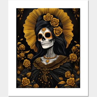 Catrina Gold Posters and Art